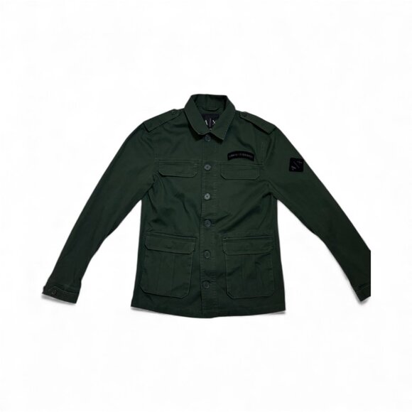 Armani Exchange Green Jacket Military Jacket - Picture 5 of 7